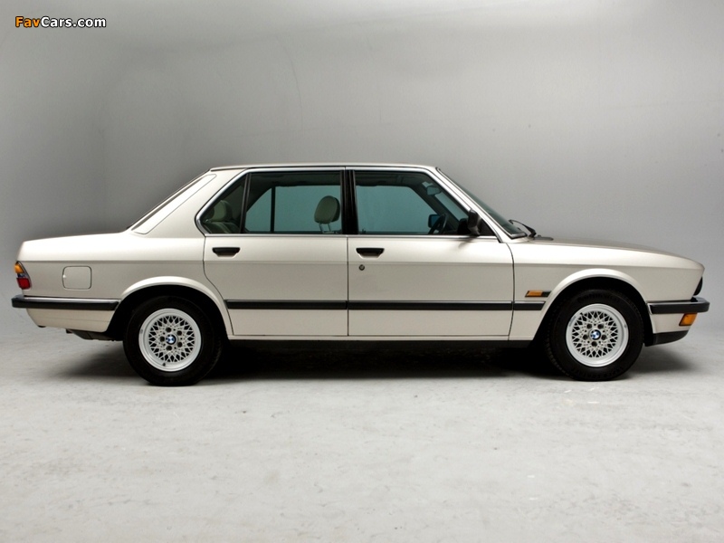 BMW 525e UK-spec (E28) 1983–87 images (800 x 600)