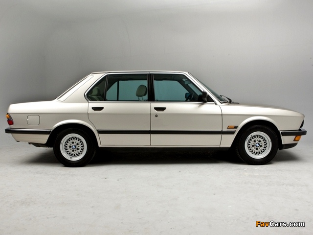 BMW 525e UK-spec (E28) 1983–87 images (640 x 480)