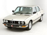 BMW 525e UK-spec (E28) 1983–87 photos