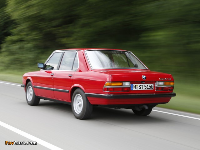 BMW 524td (E28) 1983–87 photos (640 x 480)