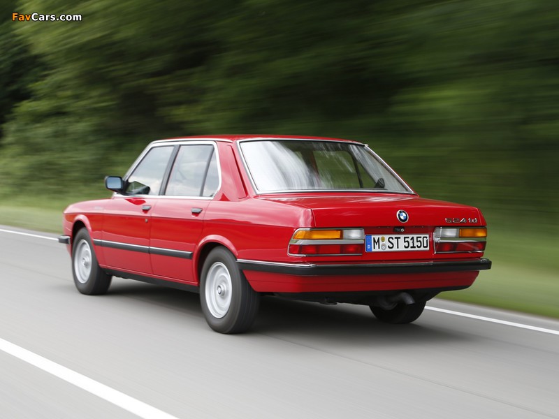 BMW 524td (E28) 1983–87 photos (800 x 600)