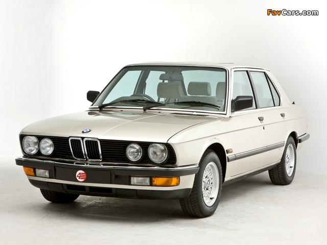 BMW 525e UK-spec (E28) 1983–87 pictures (640 x 480)