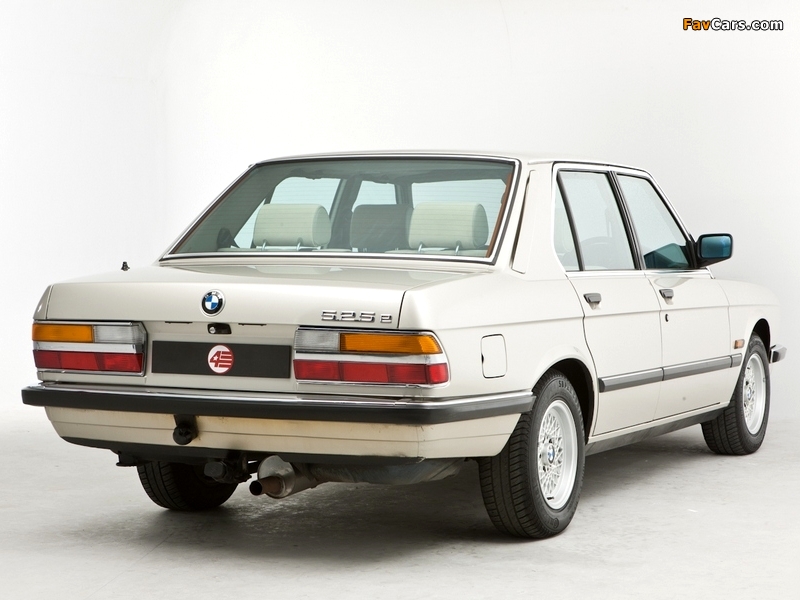BMW 525e UK-spec (E28) 1983–87 wallpapers (800 x 600)