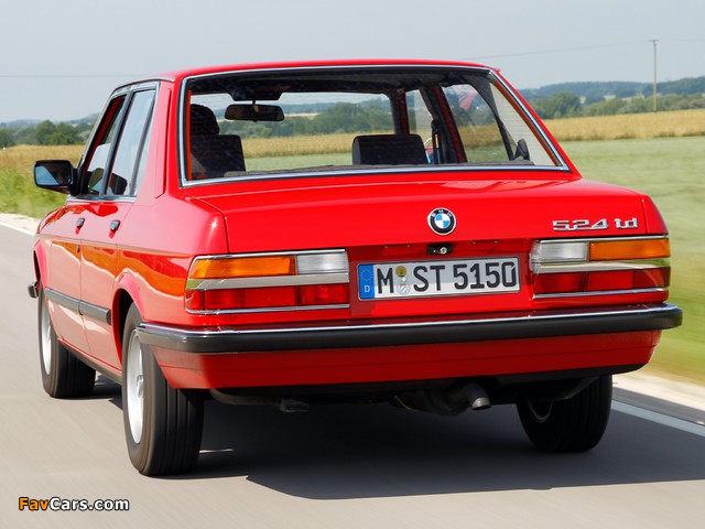 BMW 524td (E28) 1983–87 wallpapers (640 x 480)