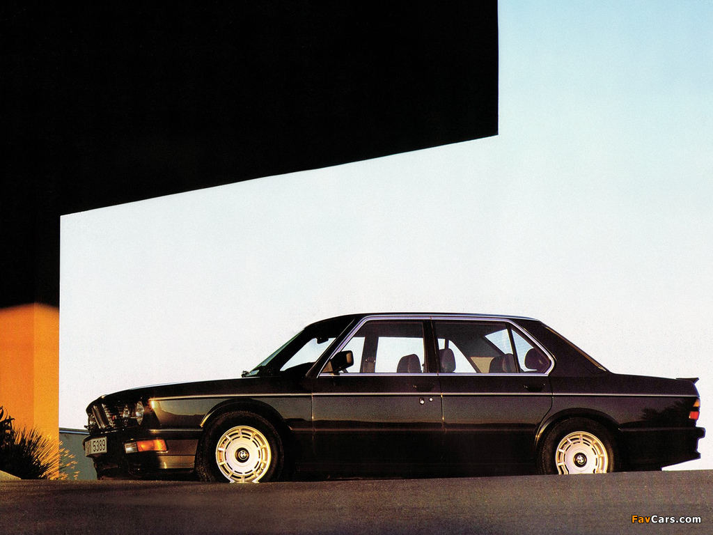 BMW M535i (E28) 1985–88 photos (1024 x 768)