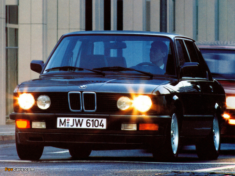 BMW 524d (E28) 1986–87 photos (800 x 600)