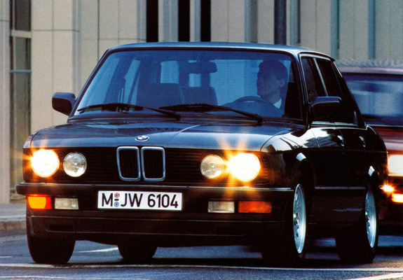 BMW 524d (E28) 1986–87 photos