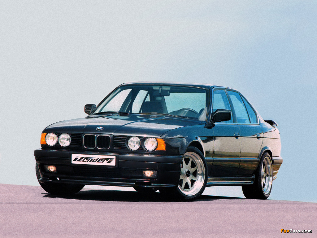 Zender BMW 5 Series Sedan (E34) 1988–95 images (1024 x 768)