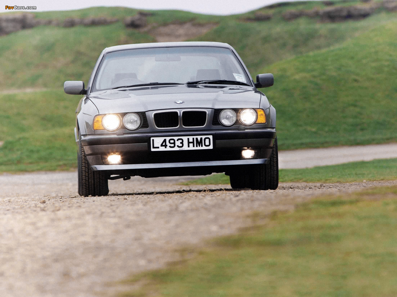 BMW 5 Series Sedan UK-spec (E34) 1988–95 wallpapers (1280 x 960)