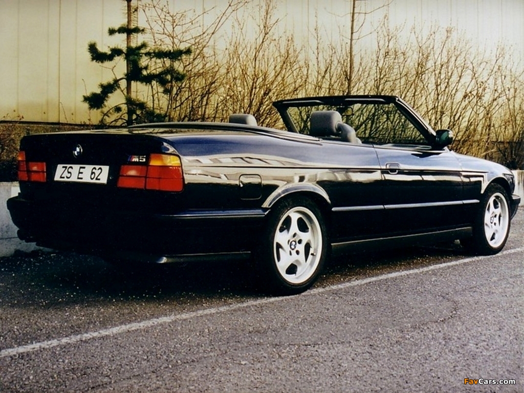 BMW M5 Convertible Concept (E34) 1989 photos (1024 x 768)