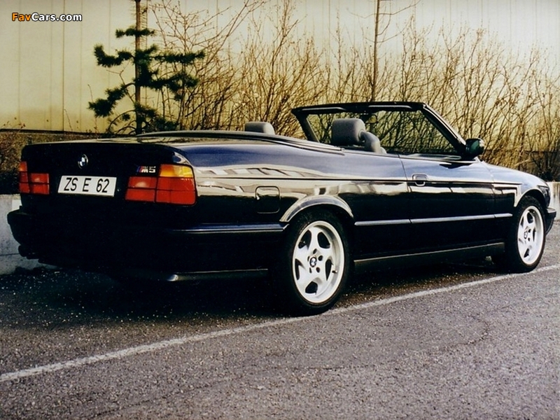BMW M5 Convertible Concept (E34) 1989 photos (800 x 600)