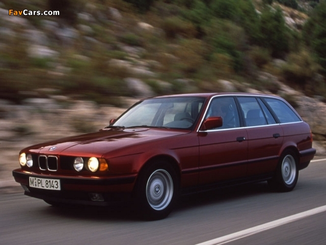 BMW 5 Series Touring (E34) 1992–95 photos (640 x 480)