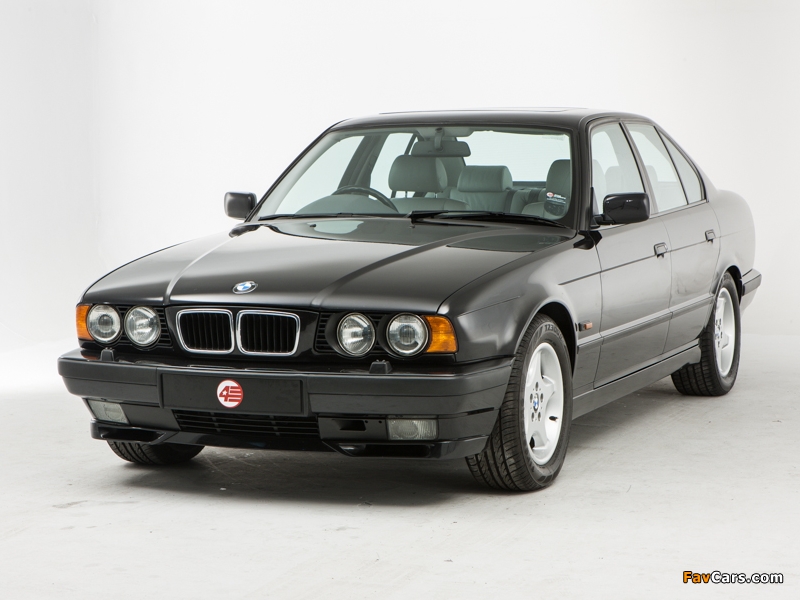 BMW 540i UK-spec (E34) 1992–95 wallpapers (800 x 600)