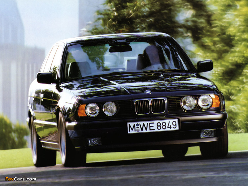 BMW 525td Sedan (E34) 1993–95 wallpapers (800 x 600)