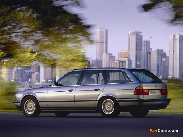 BMW 525td Touring (E34) 1993–96 wallpapers (640 x 480)