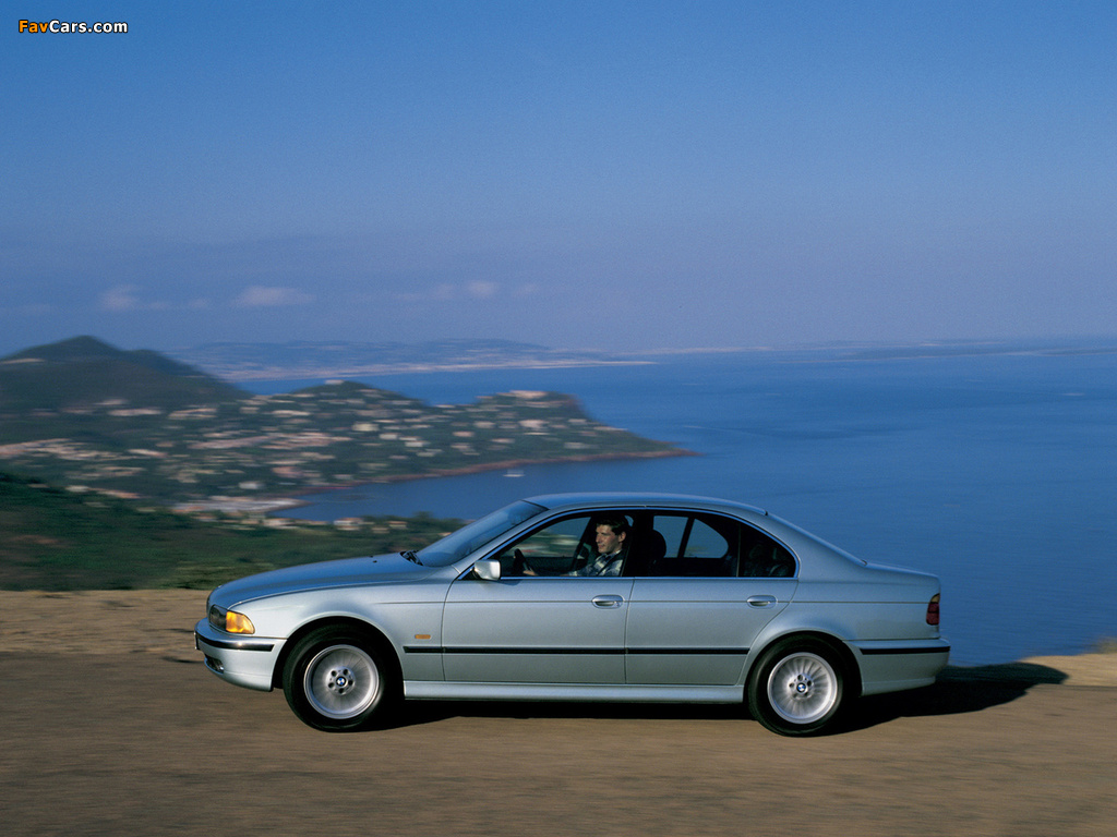 BMW 540i Sedan (E39) 1996–2000 pictures (1024 x 768)