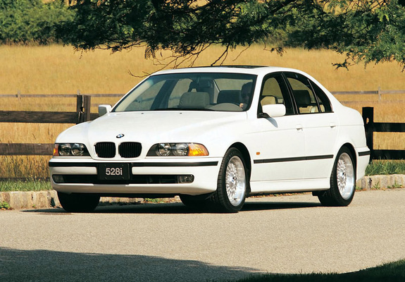 BMW 528i Sedan US-spec (E39) 1996–2000 wallpapers