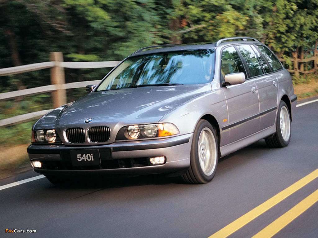 BMW 540i Touring (E39) 1997–2000 images (1024 x 768)