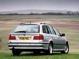 BMW 525tds Touring UK-spec (E39) 1997–2000 photos