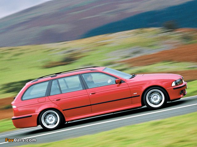 BMW 525i Touring M Sports Package (E39) 2002 pictures (640 x 480)