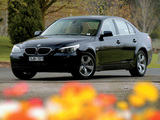 BMW 530i Sedan AU-spec (E60) 2003–07 images