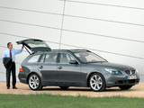 BMW 545i Touring (E61) 2004–05 images