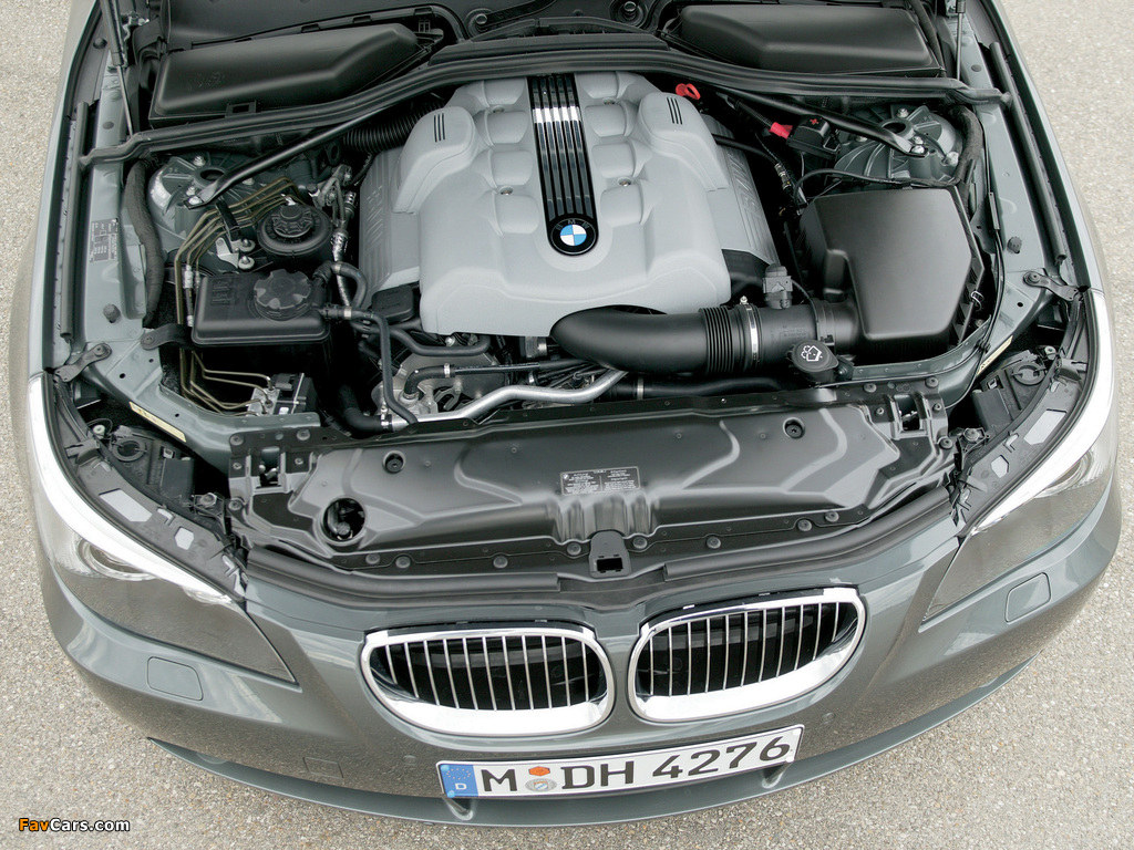 BMW 545i Touring (E61) 2004–05 images (1024 x 768)