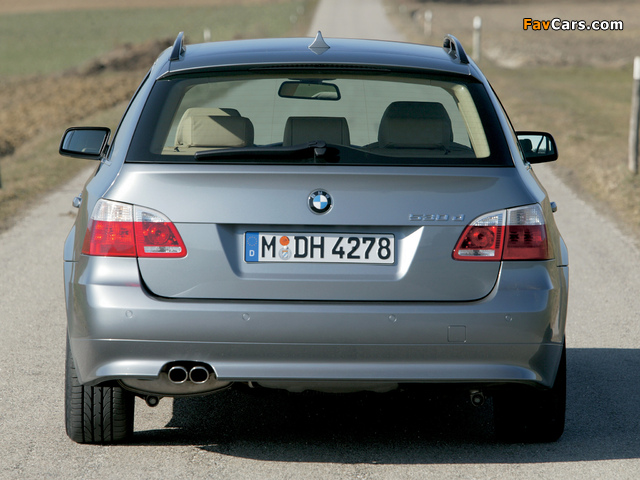 BMW 530d Touring (E61) 2004–07 images (640 x 480)