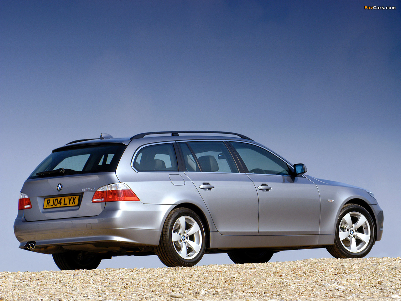 BMW 525i Touring UK-spec (E61) 2004–07 wallpapers (1280 x 960)