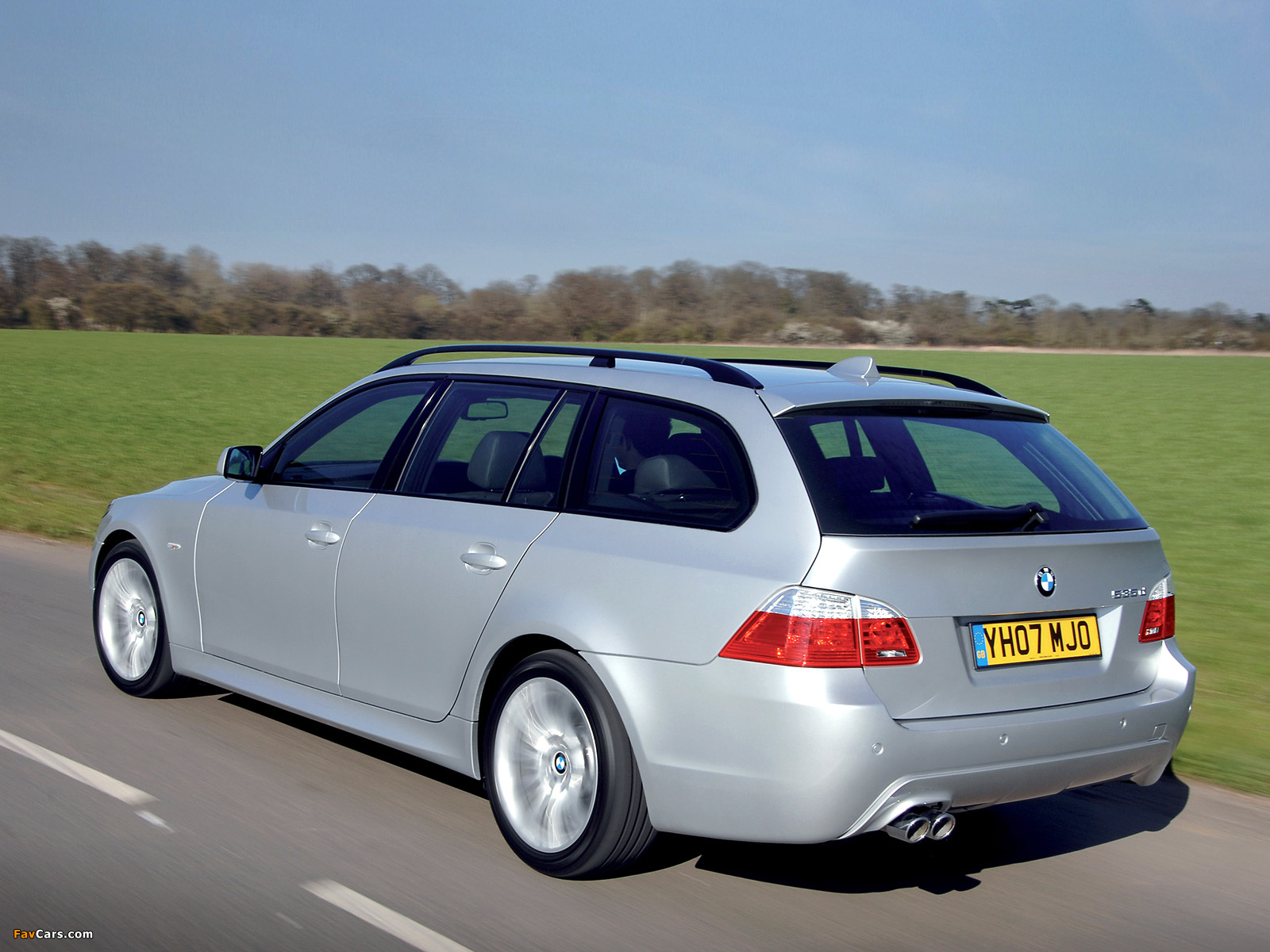 BMW 535d Touring M Sports Package UK-spec (E61) 2005 images (1600 x 1200)