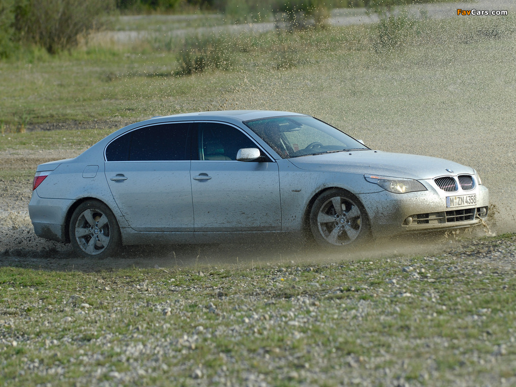 BMW 530Li (E60) 2006–10 photos (1024 x 768)