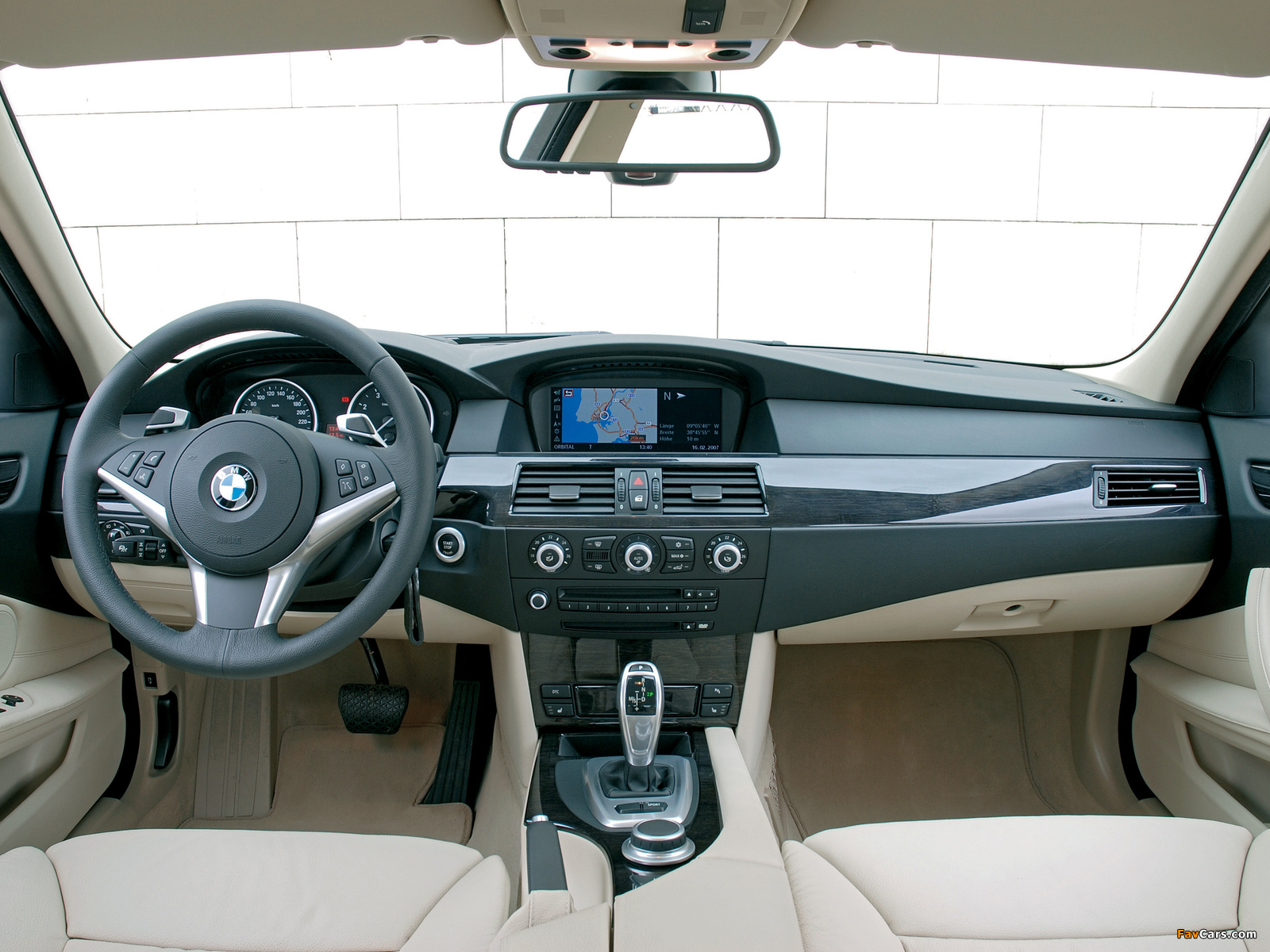BMW 530i Sedan (E60) 2007–10 pictures (1600 x 1200)