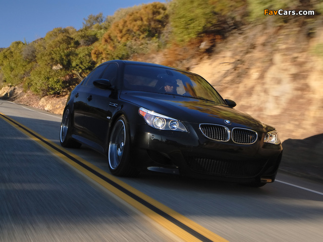Currency Motors BMW M5 (E60) 2007–10 wallpapers (640 x 480)