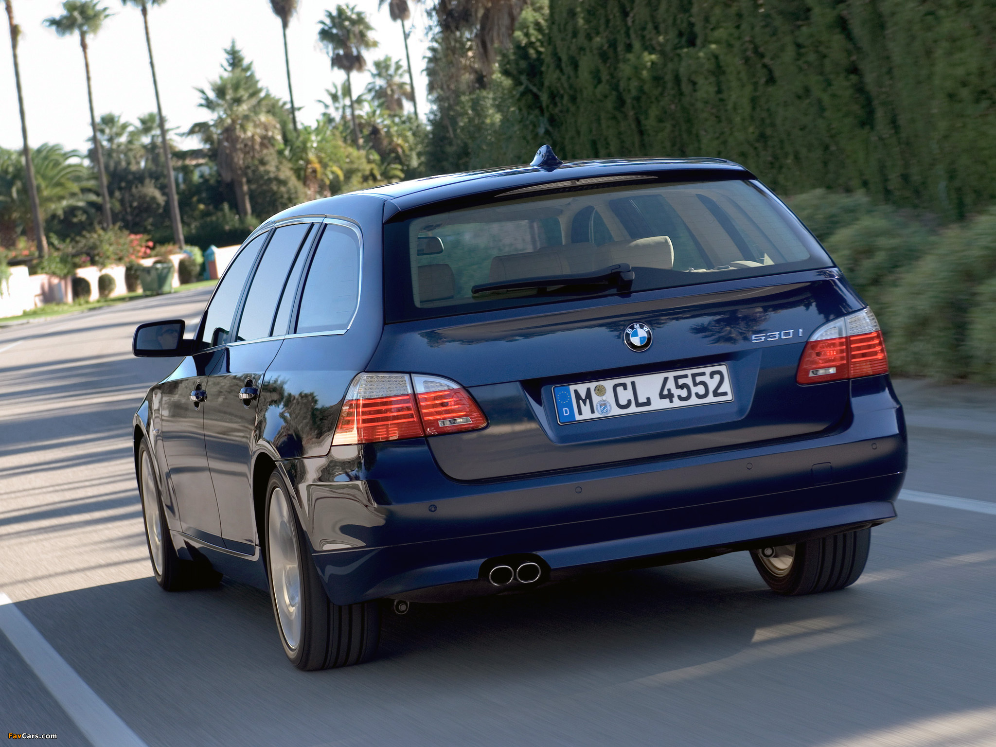 BMW 530i Touring (E61) 2007–10 wallpapers (2048 x 1536)