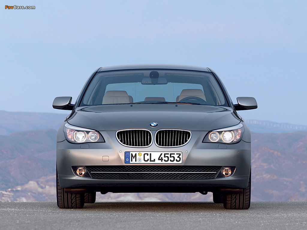 BMW 530i Sedan (E60) 2007–10 wallpapers (1024 x 768)