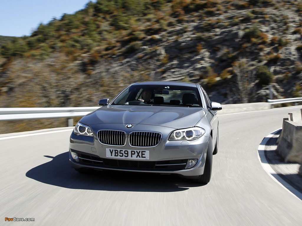 BMW 535i Sedan UK-spec (F10) 2010 images (1024 x 768)