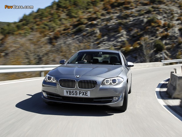 BMW 535i Sedan UK-spec (F10) 2010 images (640 x 480)