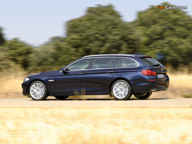 BMW 5 Series Touring (F11) 2010–13 images (640 x 480)