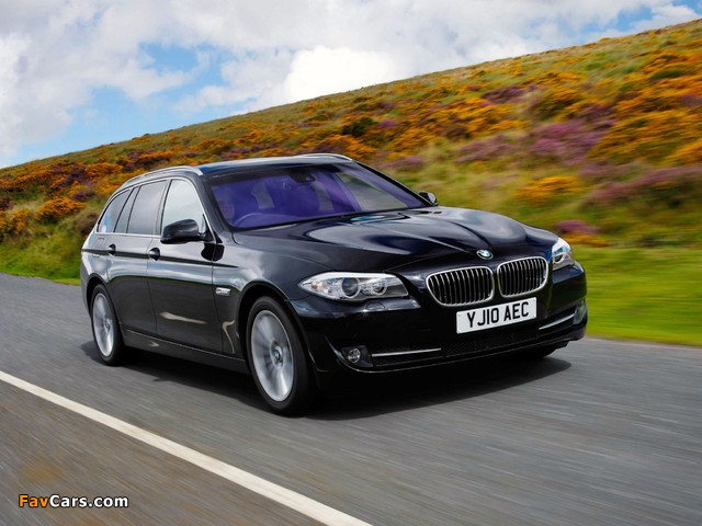 BMW 525d Touring UK-spec (F11) 2010 images (640 x 480)