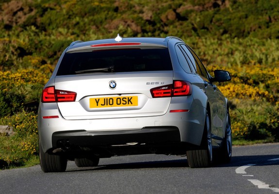 BMW 525d Touring M Sports Package UK-spec (F11) 2010 images