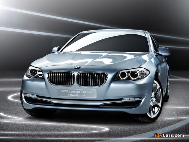 BMW Concept 5 Series ActiveHybrid (F10) 2010 photos (640 x 480)