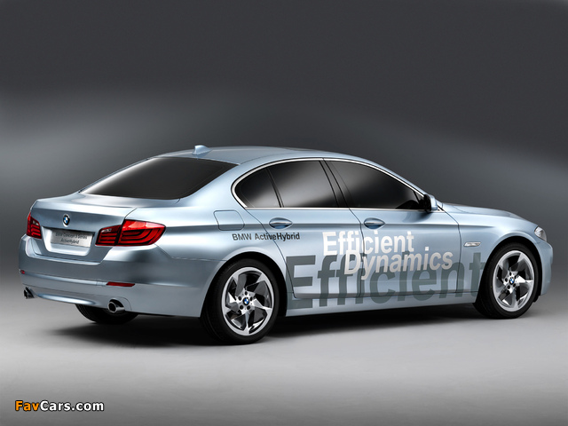 BMW Concept 5 Series ActiveHybrid (F10) 2010 photos (640 x 480)
