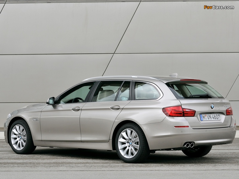 BMW 520d Touring (F11) 2010–13 photos (800 x 600)