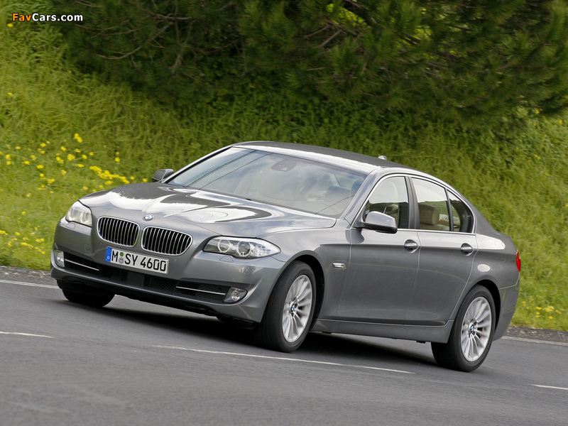 BMW 535i Sedan (F10) 2010–13 photos (800 x 600)