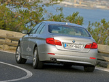 BMW 530d Sedan (F10) 2010–13 photos