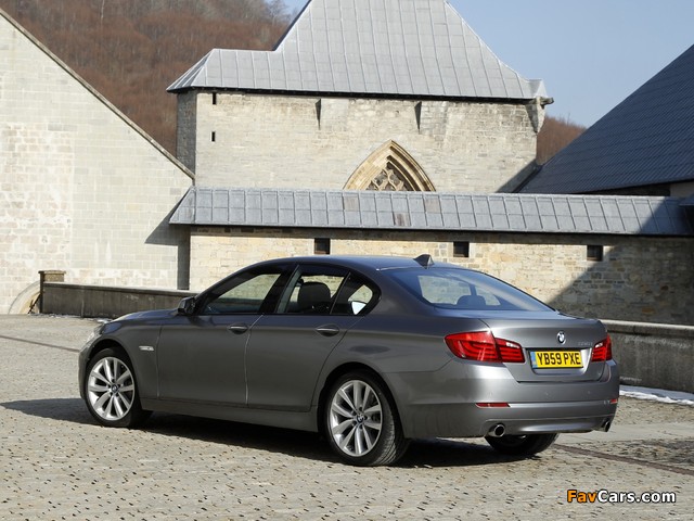 BMW 535i Sedan UK-spec (F10) 2010 pictures (640 x 480)