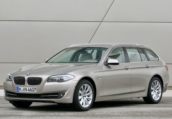 BMW 520d Touring (F11) 2010–13 pictures