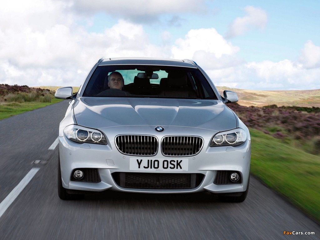 BMW 525d Touring M Sports Package UK-spec (F11) 2010 pictures (1024 x 768)