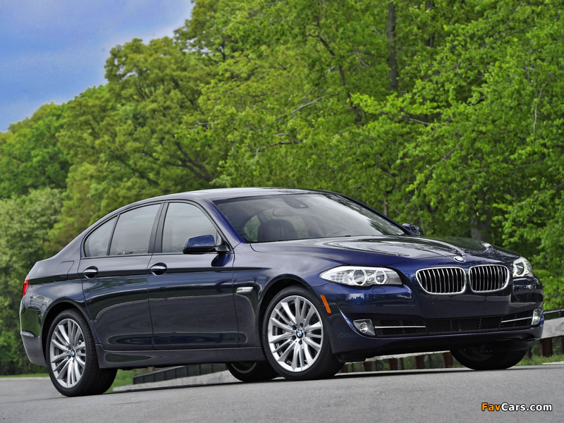 BMW 550i Sedan US-spec (F10) 2010–13 pictures (800 x 600)