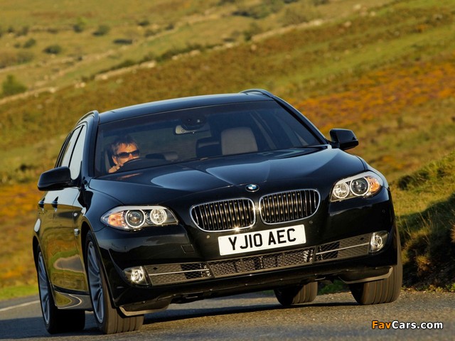BMW 525d Touring UK-spec (F11) 2010 pictures (640 x 480)
